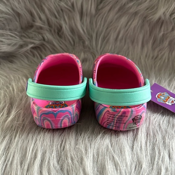 Paw Patrol Shoes Clogs Girls Toddler Size 5-6‎ Pink Slip On Sandals Shoes - Picture 8 of 8